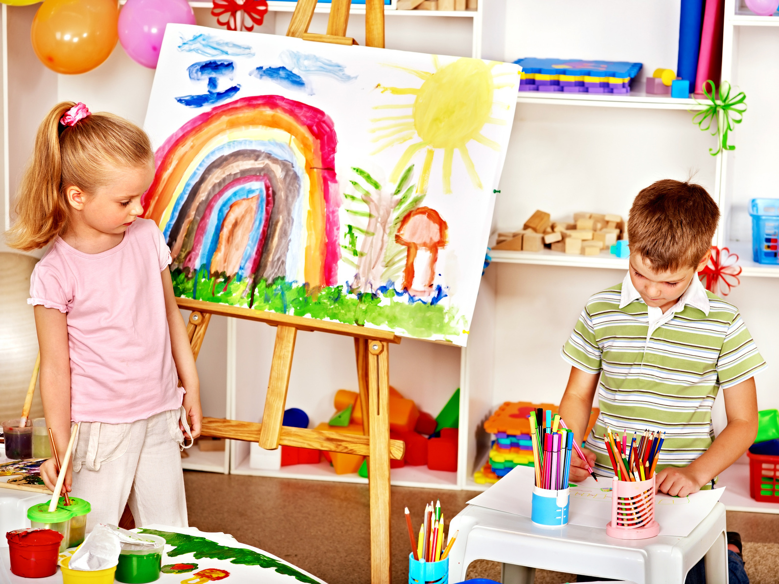 Kinderzimmer zum kreativen Zimmer machen - WARNHOLZ Immobilien GmbH hilft